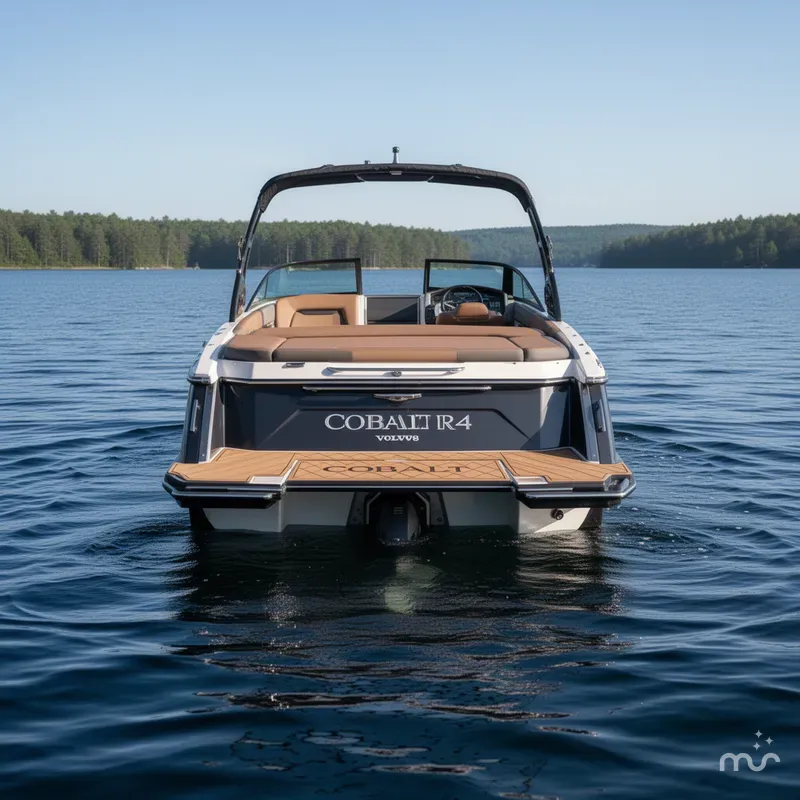 Slide: The Image of Cobalt R4 with 300HP Volvo V8 2025 - 2