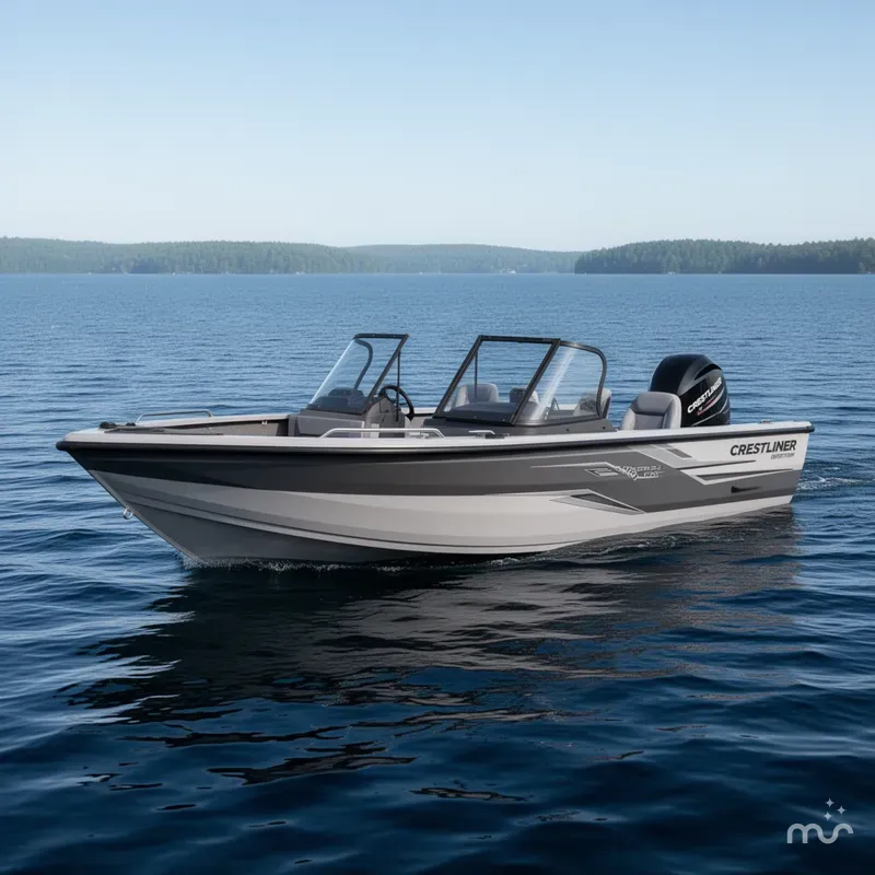 Slide: The Image of Crestliner 1850 Sportfish 2024 - 1