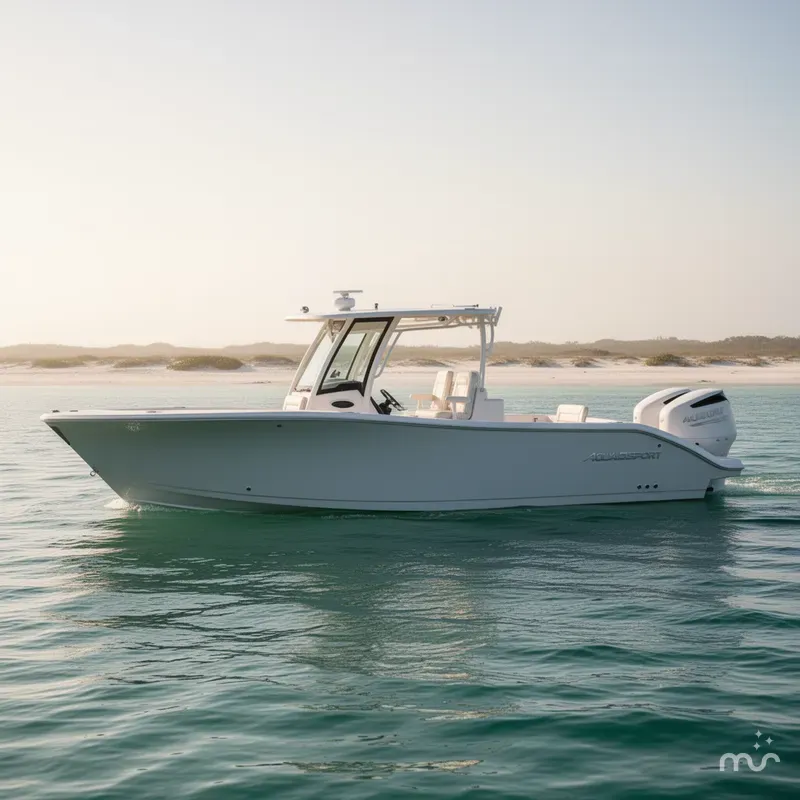 Slide: The Image of Aquasport 28AS Center Console 2025 - 0