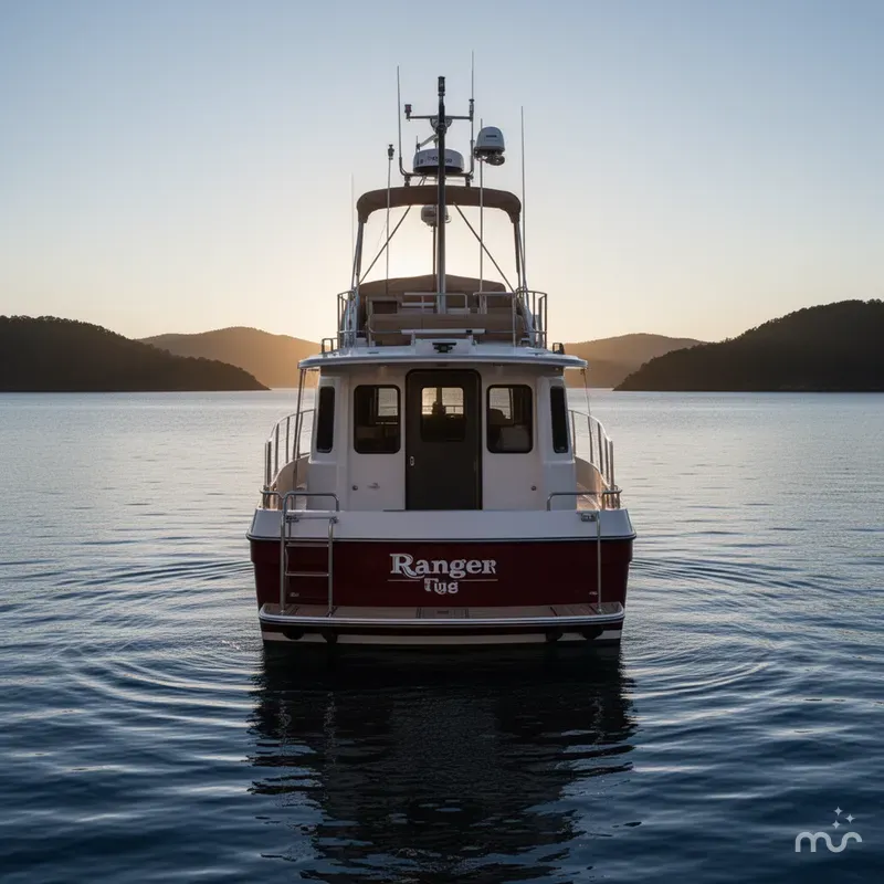 Slide: The Image of Ranger Tug R-31 CB 2023 - 2