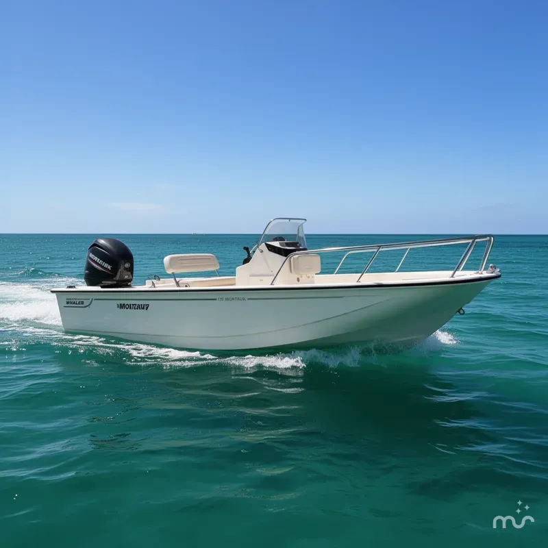 Slide: The Image of Boston Whaler 170 Montauk 2021 - 0