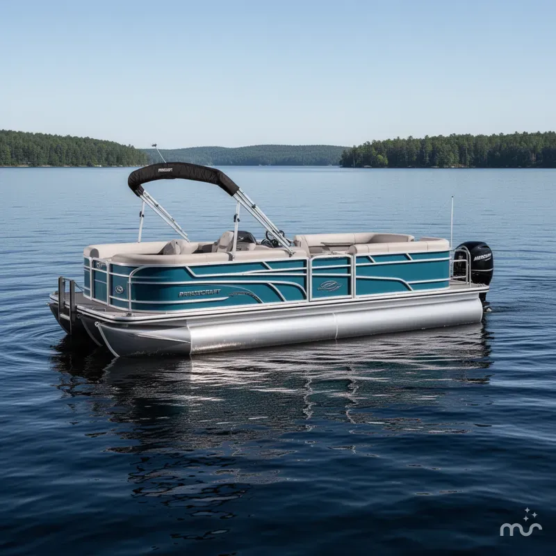 Slide: The Image of Princecraft Vectra 23 RL SS Swingback Pontoon & Mercury 4-Stro 2025 - 1
