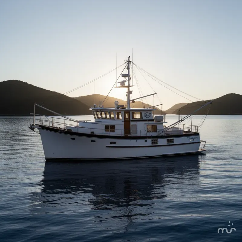 Slide: The Image of Trawler 60 1997 - 0