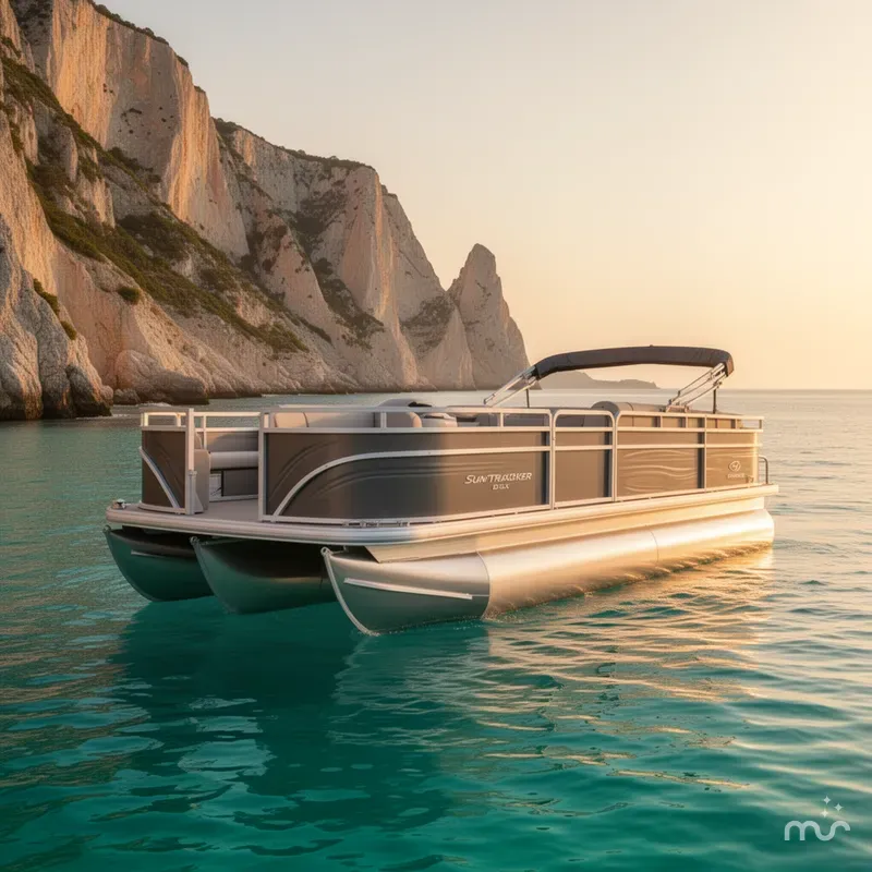 Slide: The Image of Sun Tracker Fishin' Barge 20 DLX 2025 - 2