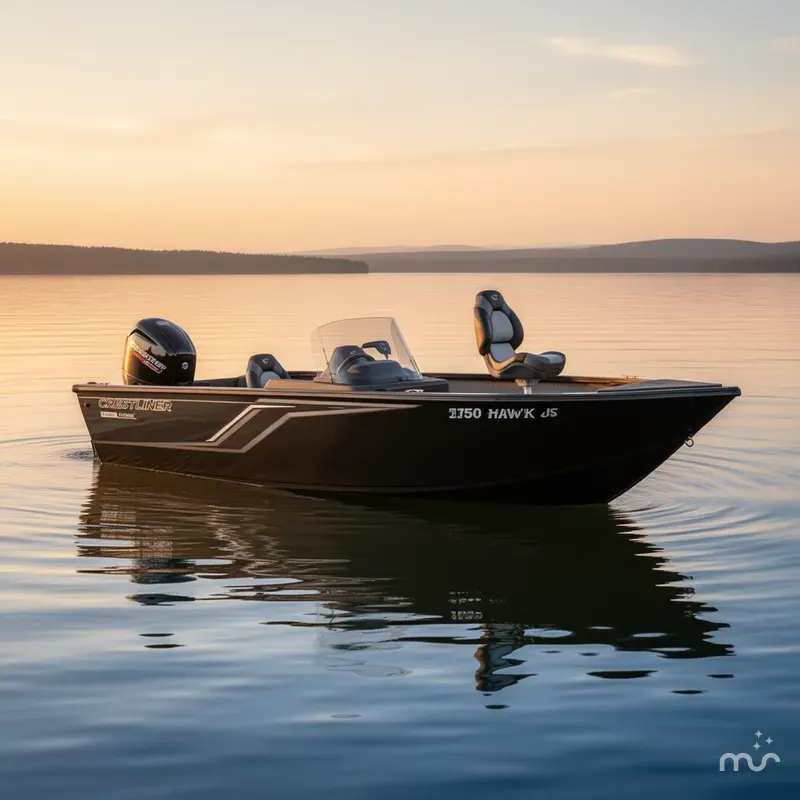 Slide: The Image of Crestliner 1750 Hawk JS 2025 - 4