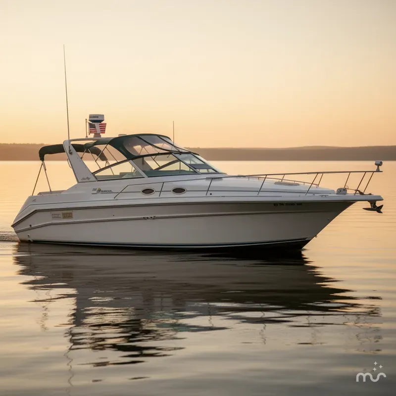 Slide: The Image of Sea Ray 330 Sundancer 1993 - 0