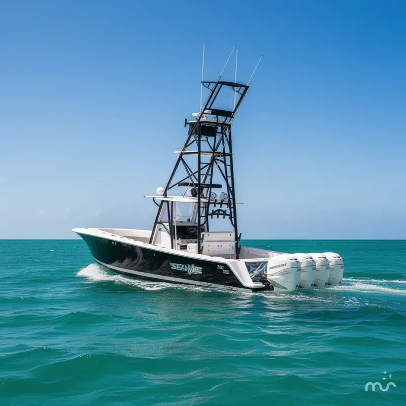 Slide: The Image of SeaVee 390 B 2008 - 1