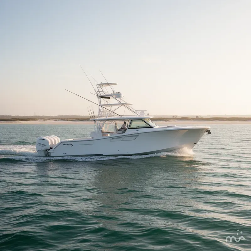 Slide: The Image of Yellowfin 54 Offshore 2022 - 0