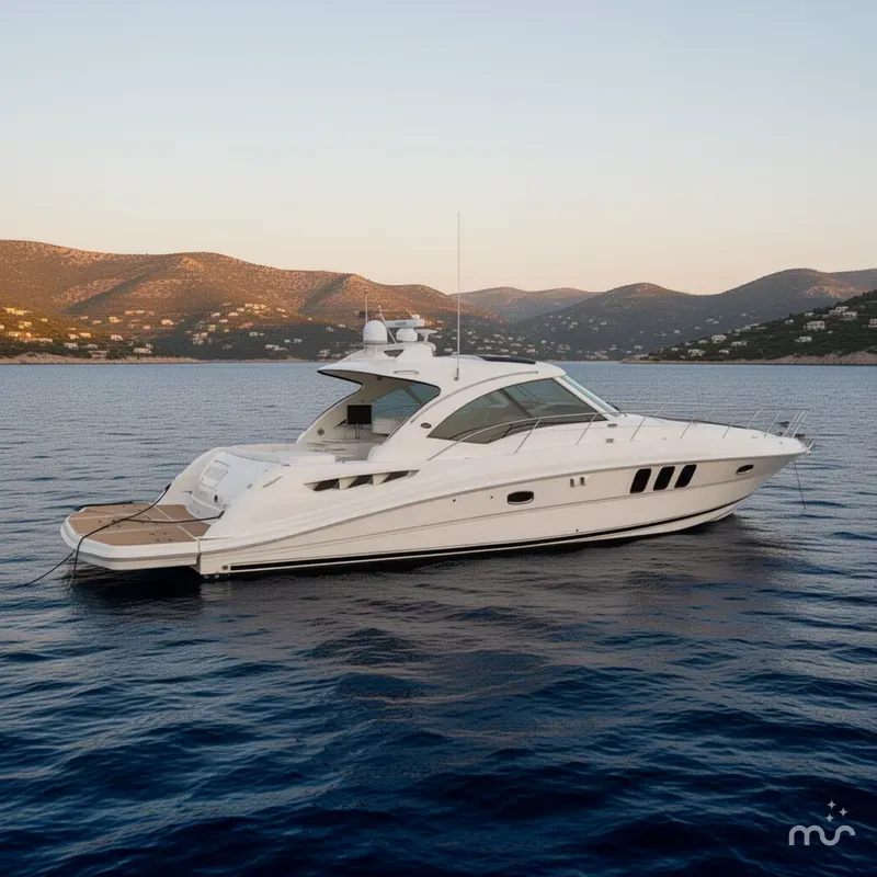 Slide: The Image of Sea Ray 48 Sundancer 2008 - 2