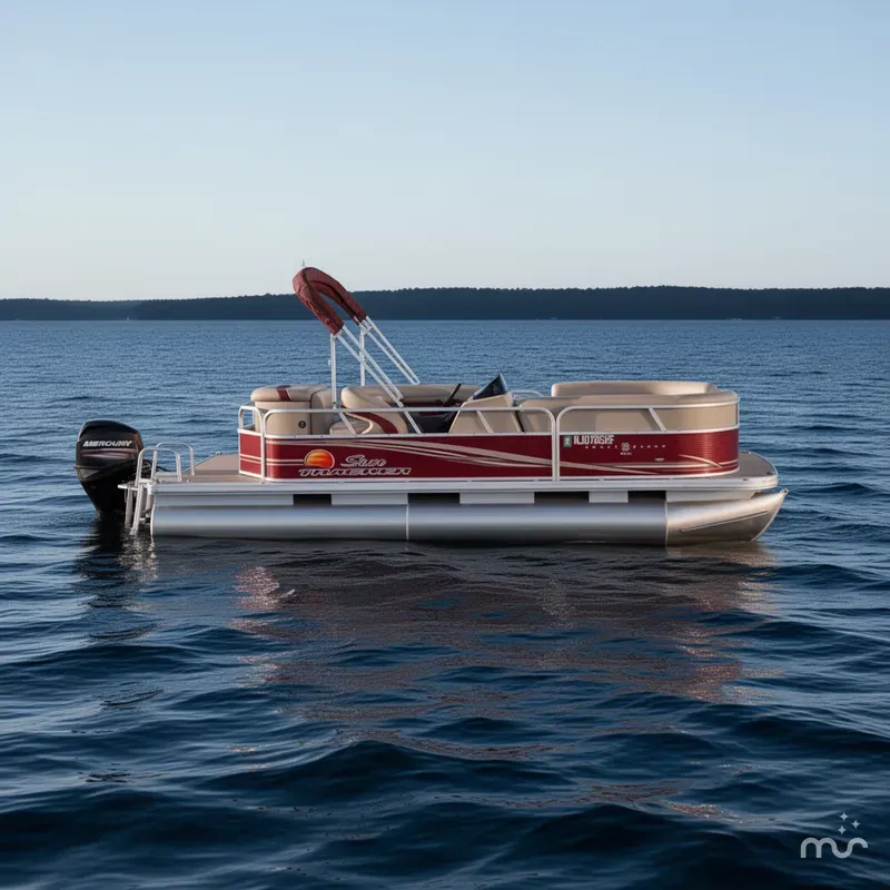 Slide: The Image of Sun Tracker Party Barge 20 DLX 2013 - 1