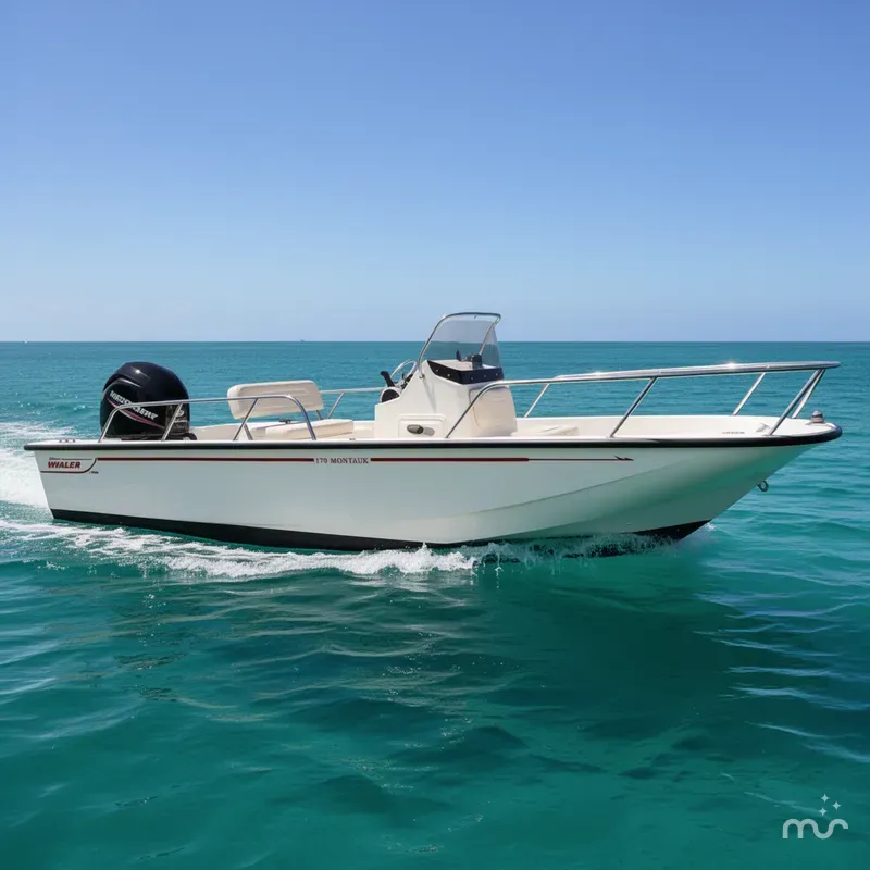Slide: The Image of Boston Whaler 170 Montauk 2021 - 0