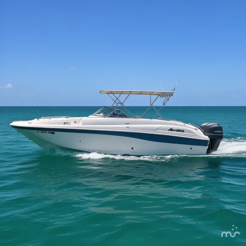 Slide: The Image of Hurricane SunDeck 260 OB TWIN YAMAHA 150 2006 - 0