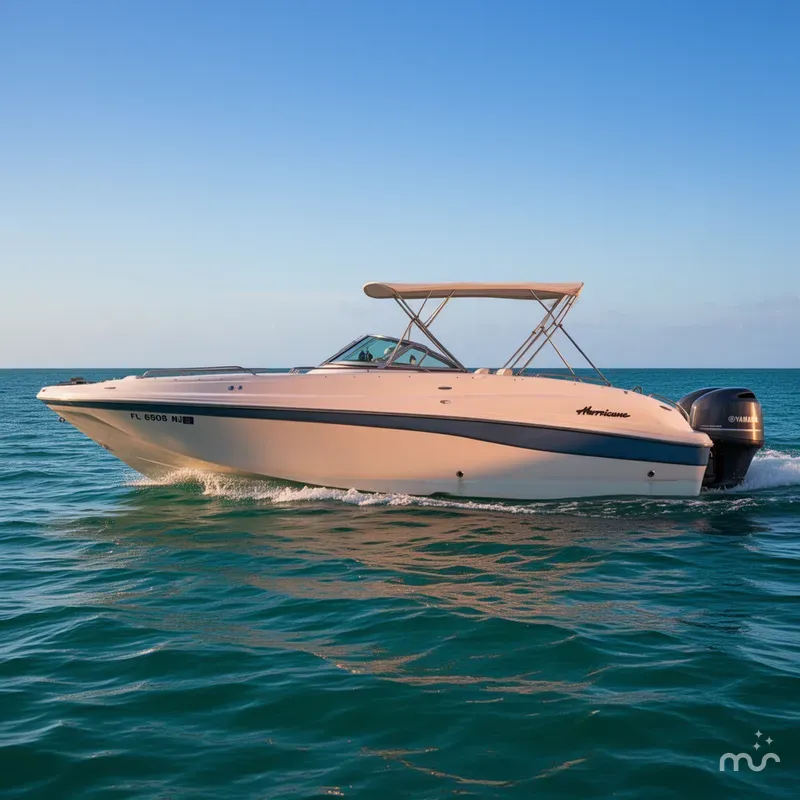 Slide: The Image of Hurricane SunDeck 260 OB TWIN YAMAHA 150 2006 - 2