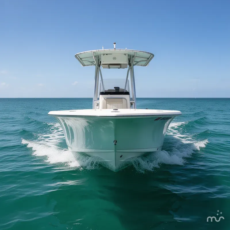 Slide: The Image of Sportsman Island Reef 19 Center Console 2016 - 3