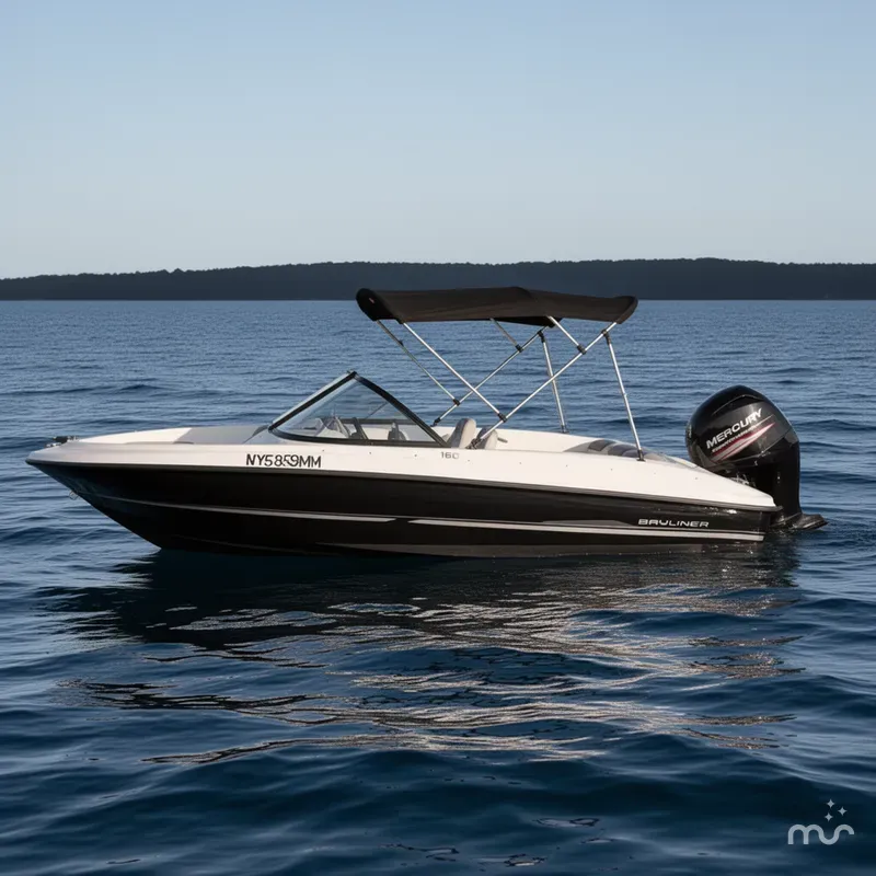 Slide: The Image of Bayliner 160 Bowrider 2017 - 1
