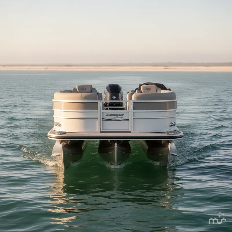 Slide: The Image of Ranger Boats Reata 223FC 2024 - 2