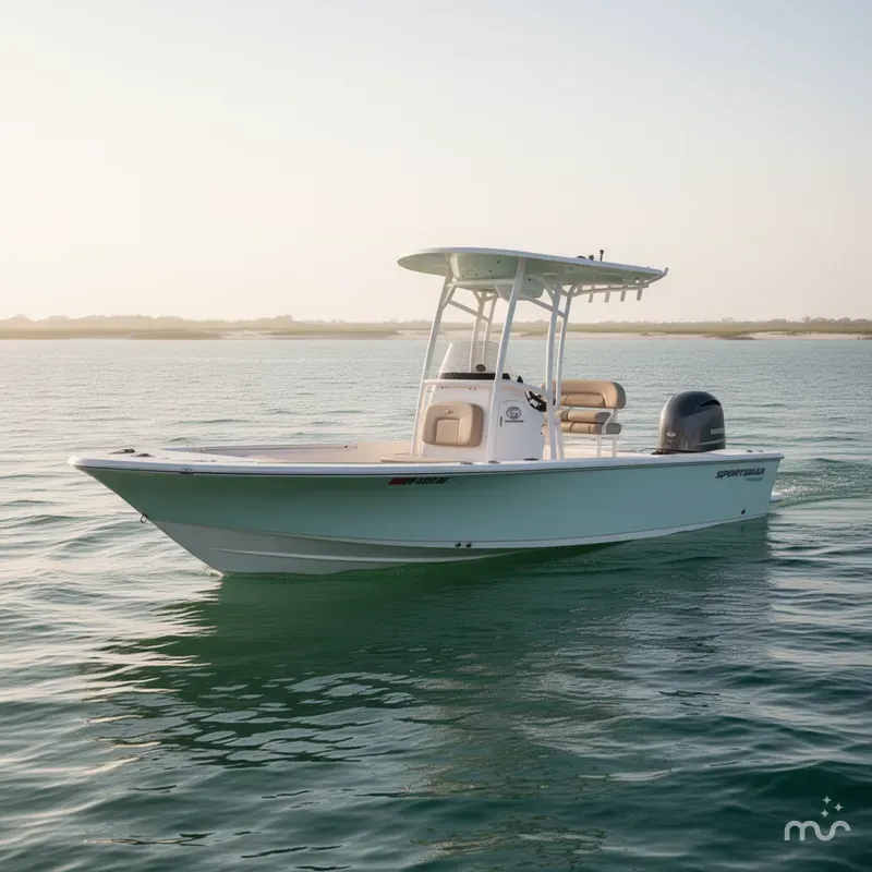 Slide: The Image of Sportsman Masters 227 Bay Boat 2019 - 2