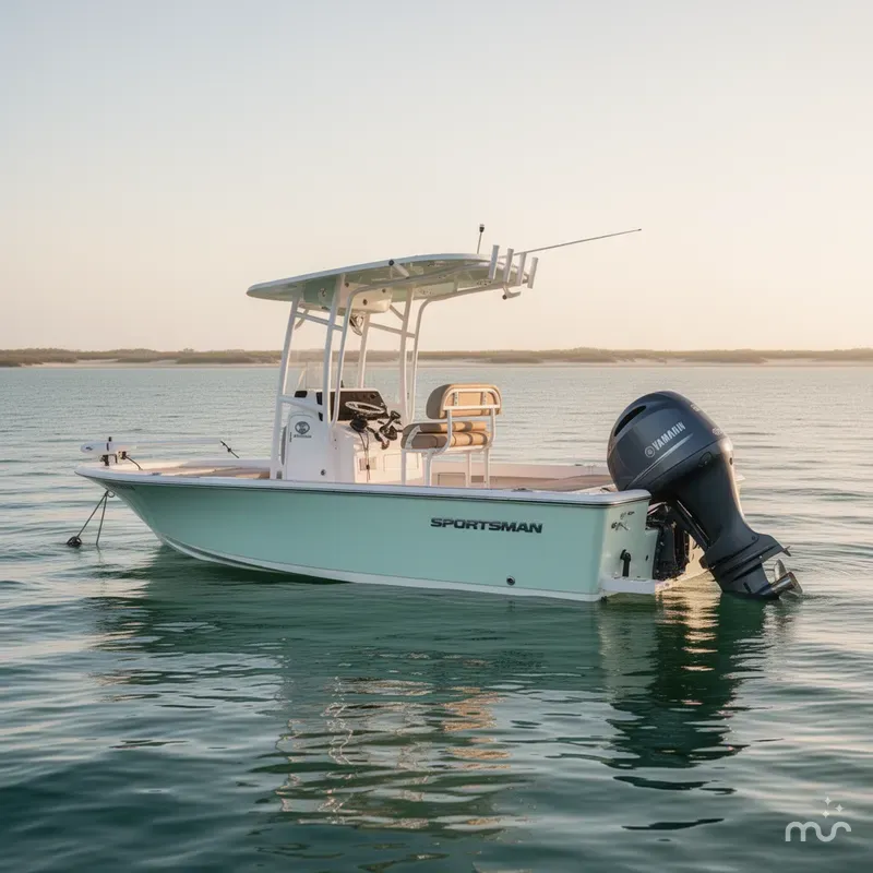 Slide: The Image of Sportsman Masters 227 Bay Boat 2019 - 4