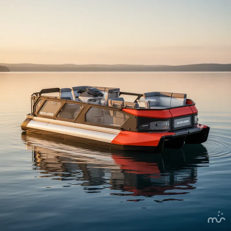 Slide: The Image of Sea-Doo Switch® 19 - 170 Hp Galvanized 2024 - 0