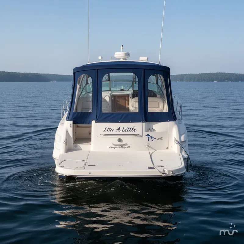 Slide: The Image of Sea Ray 330 Sundancer 1997 - 1