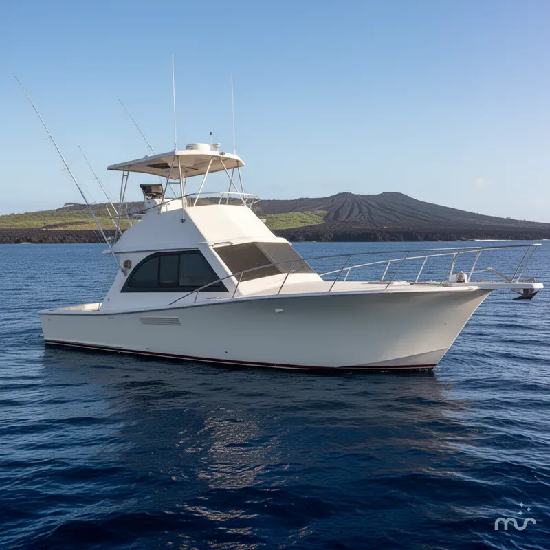 Slide: The Image of Jersey 36 Convertible Sportfisher 1988 - 2