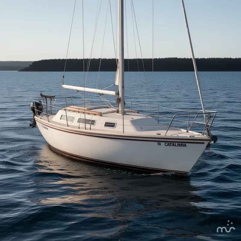 Slide: The Image of Catalina catalina fin keel 1985 - 0