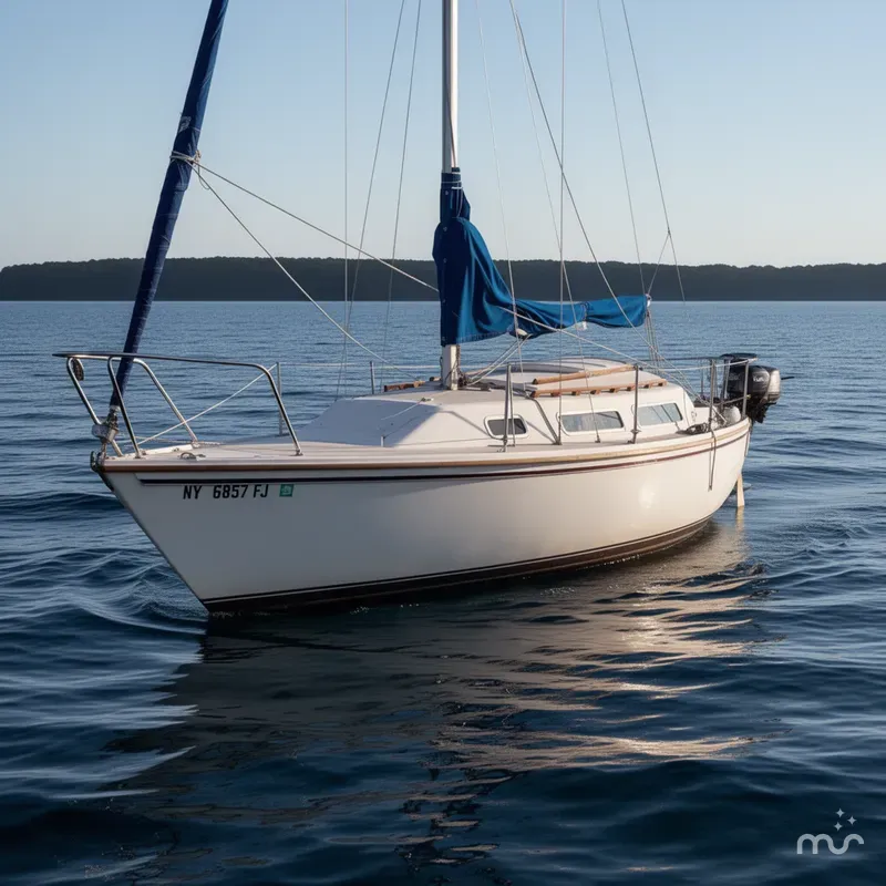 Slide: The Image of Catalina catalina fin keel 1985 - 1