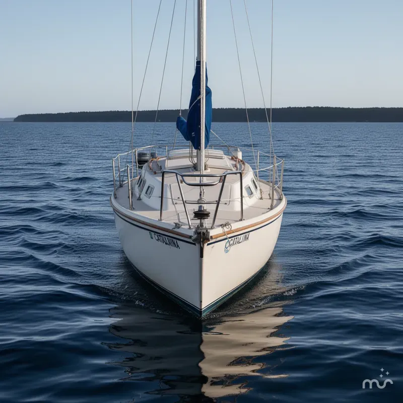 Slide: The Image of Catalina catalina fin keel 1985 - 2