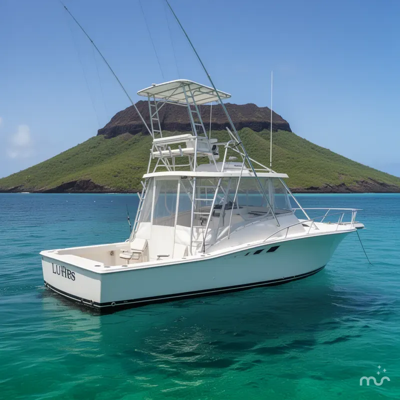 Slide: The Image of Luhrs 320 Open 1995 - 2