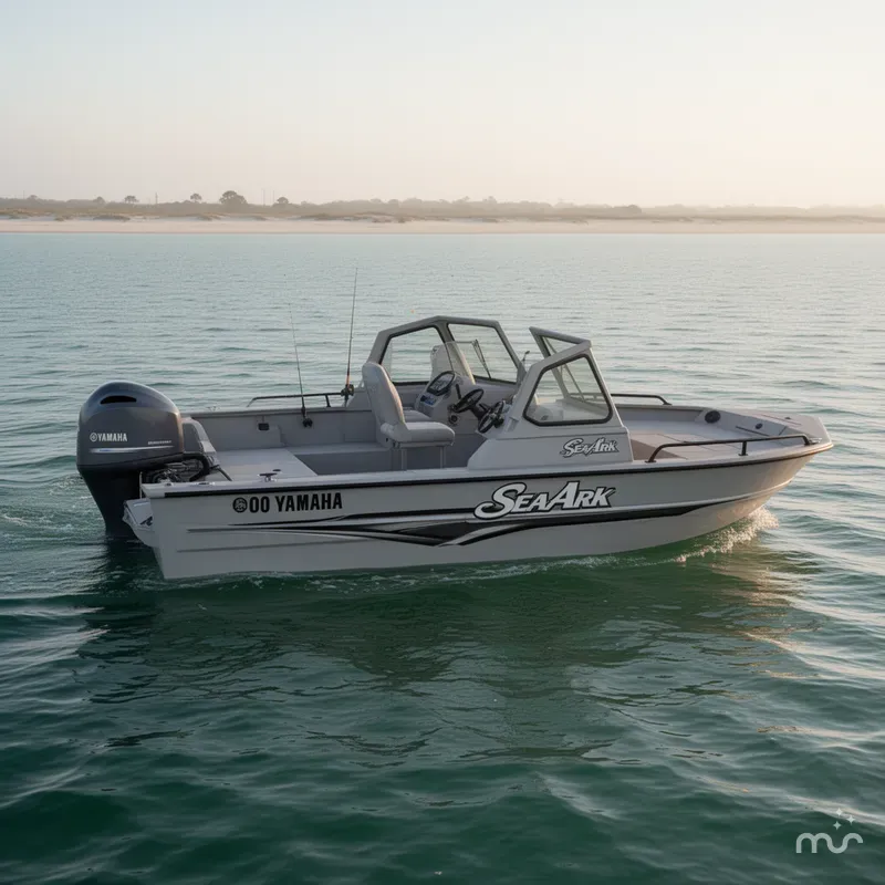 Slide: The Image of SeaArk 26 Pro Guide With 300 Yamaha 2025 - 1