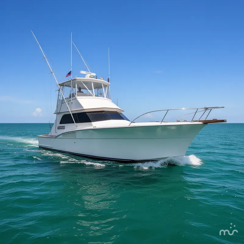 Slide: The Image of Hatteras 46 Convertible 1982 - 0