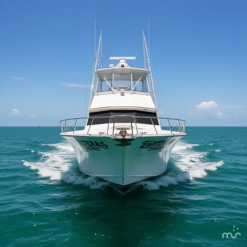 Slide: The Image of Hatteras 46 Convertible 1982 - 3