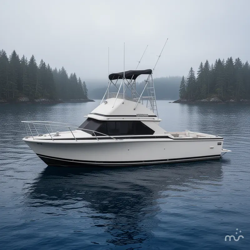 The Image of Bertram 28 SPORT FISH FLYBRIDGE 1987 - 0
