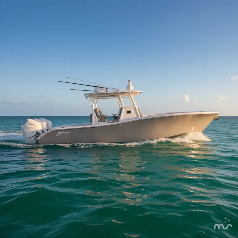 Slide: The Image of Yellowfin 36 Offshore 2025 - 4