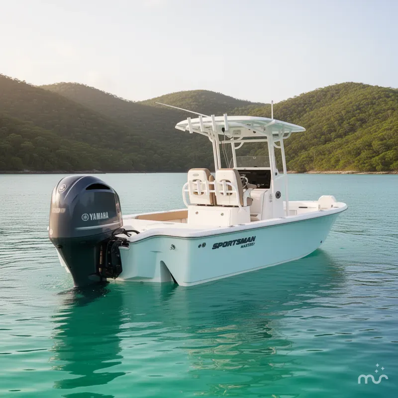 Slide: The Image of Sportsman Masters 267 Bay Boat 2017 - 3