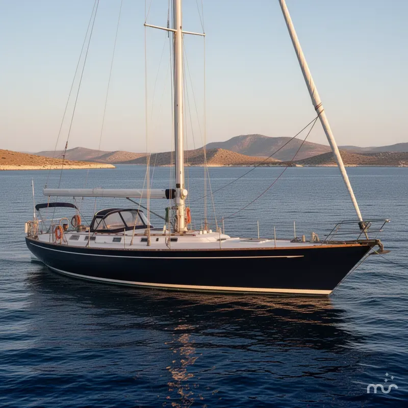 Slide: The Image of Cheoy Lee Pedrick 55 Sloop 1986 - 2