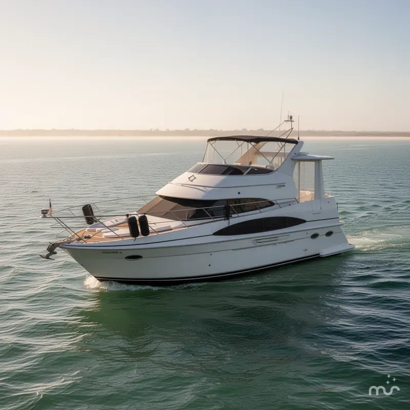 Slide: The Image of Carver 396 Aft Cabin Motoryacht 2003 - 2