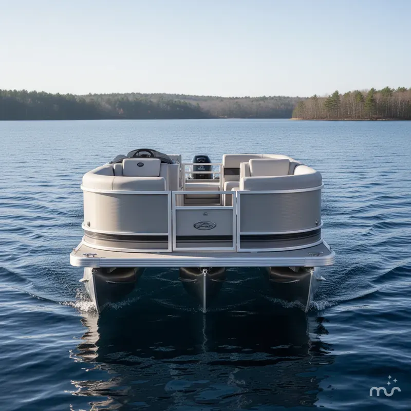 Slide: The Image of Princecraft Vectra 21 RL Dinette Swingback Pontoon & Mercury 4 2025 - 1
