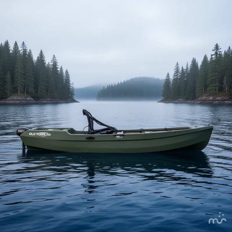 Slide: The Image of Old Town Sportsman 106 Powered by Minn Kota 2022 - 2