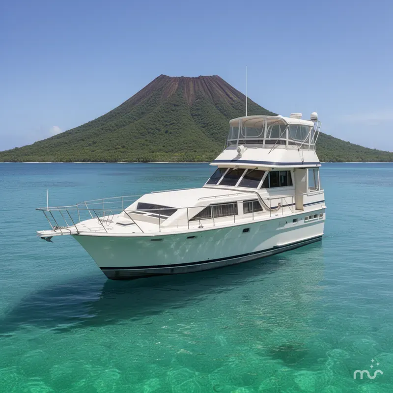 Slide: The Image of Trojan 44 Motor Yacht 1982 - 0