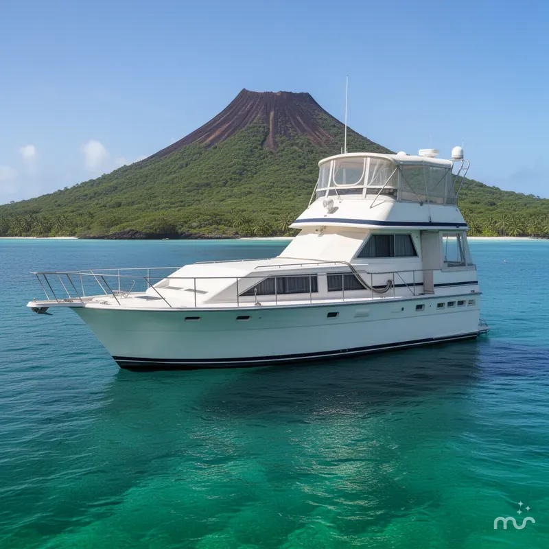 Slide: The Image of Trojan 44 Motor Yacht 1982 - 2