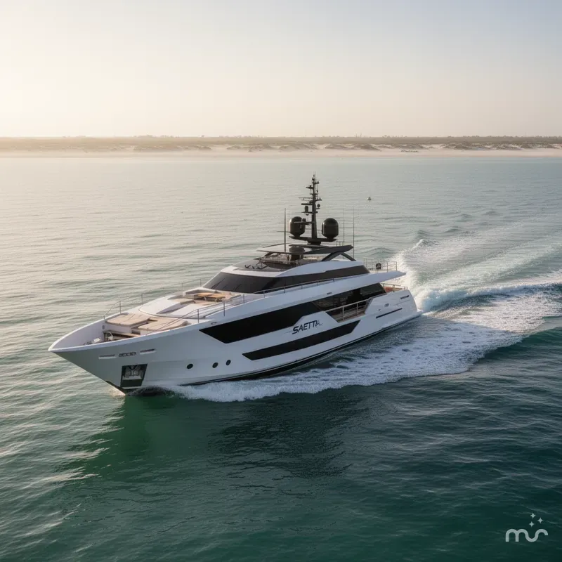 Slide: The Image of Custom SAETTA 106' 2026 - 2