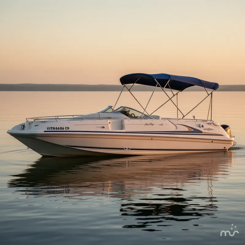 Slide: The Image of Sea Ray 240 Sundeck 1997 - 1