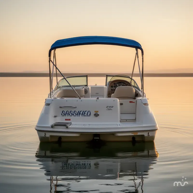 Slide: The Image of Sea Ray 240 Sundeck 1997 - 2