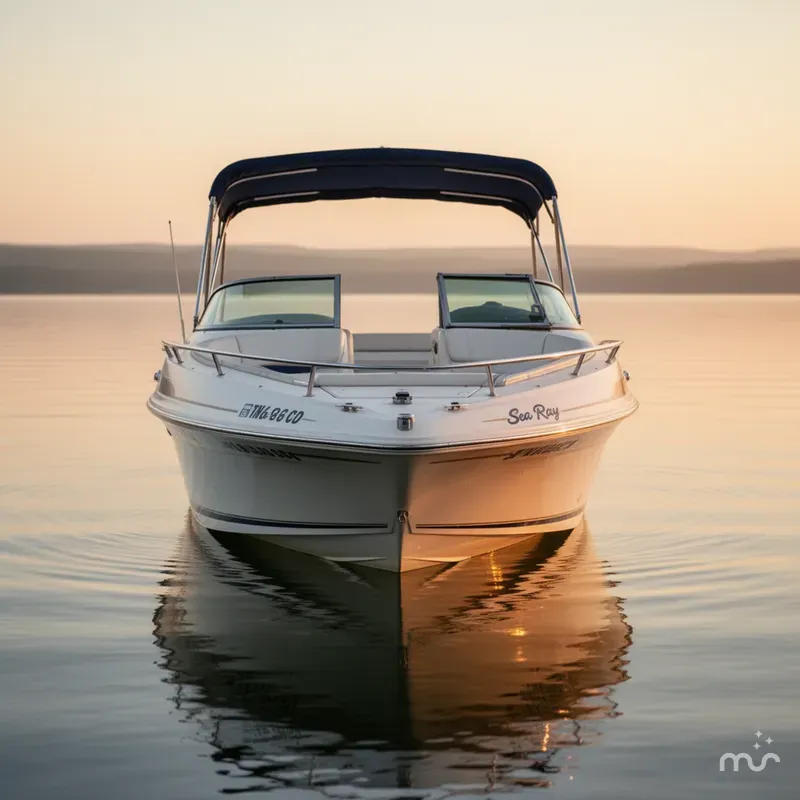 Slide: The Image of Sea Ray 240 Sundeck 1997 - 3