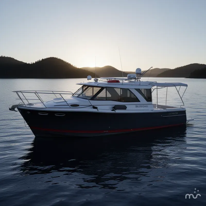 Slide: The Image of Cutwater C-30 Sedan 2020 - 0