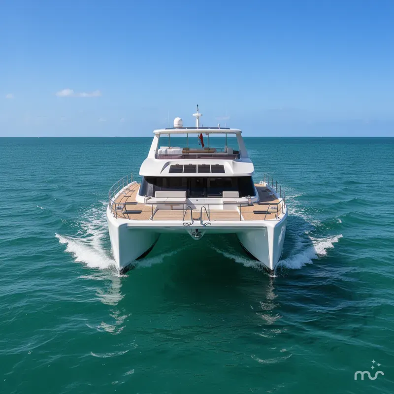 Slide: The Image of Custom Omaya 50 Power Catamaran 2025 - 1
