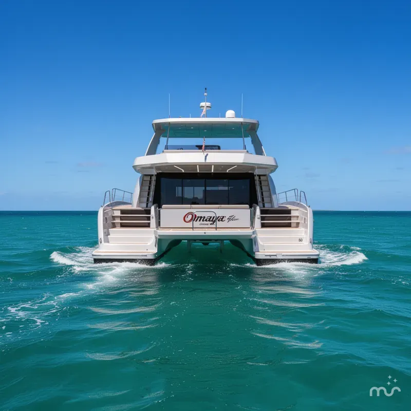 Slide: The Image of Custom Omaya 50 Power Catamaran 2025 - 3