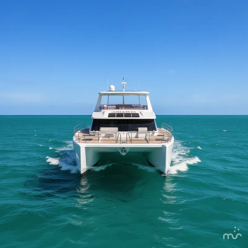 Slide: The Image of Custom Omaya 50 Power Catamaran 2025 - 1