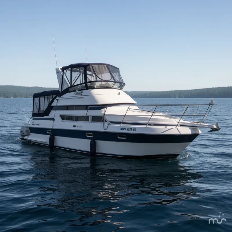 Slide: The Image of Carver Yachts 30 Santego 1989 - 0